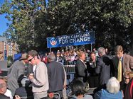 Joe Biden's vice presidential campaign rally at East Carolina University